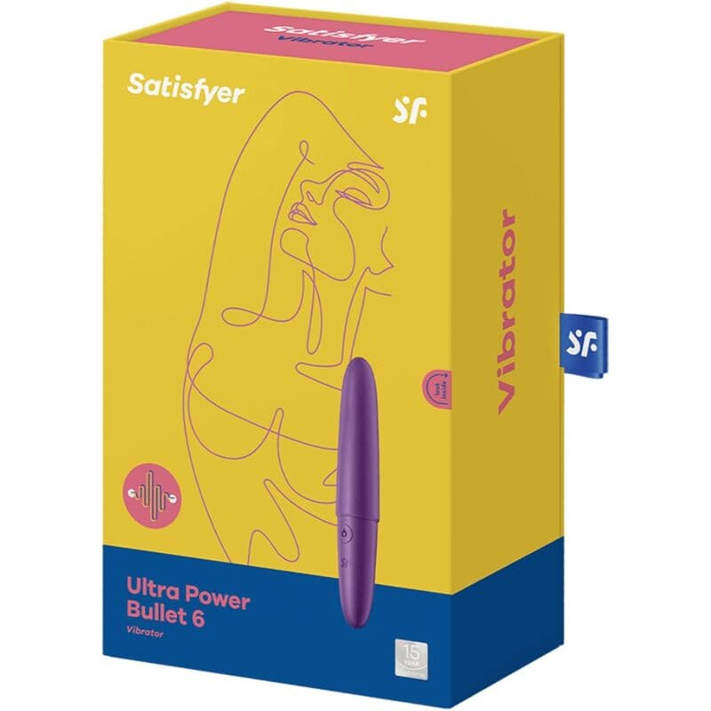SATISFYER - ULTRA POWER BULLET 6 PURPLE thumb 3