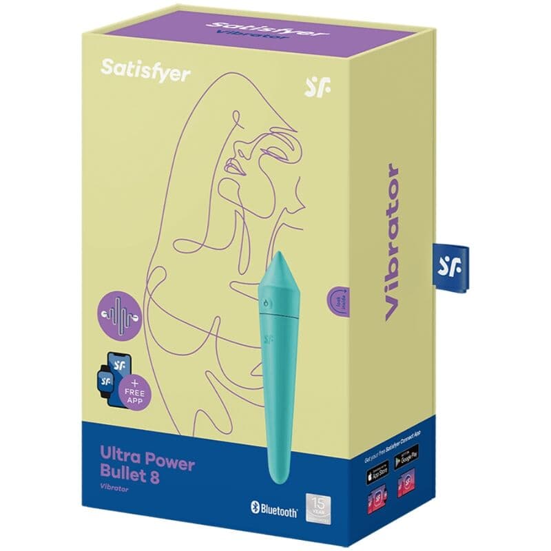 SATISFYER - ULTRA POWER BULLET 8 TURQUOISE thumb 3