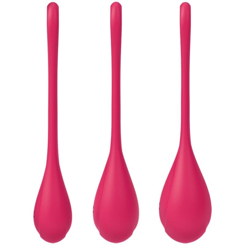 SATISFYER - YONI POWER 1 TRAINING SET RED thumb 3