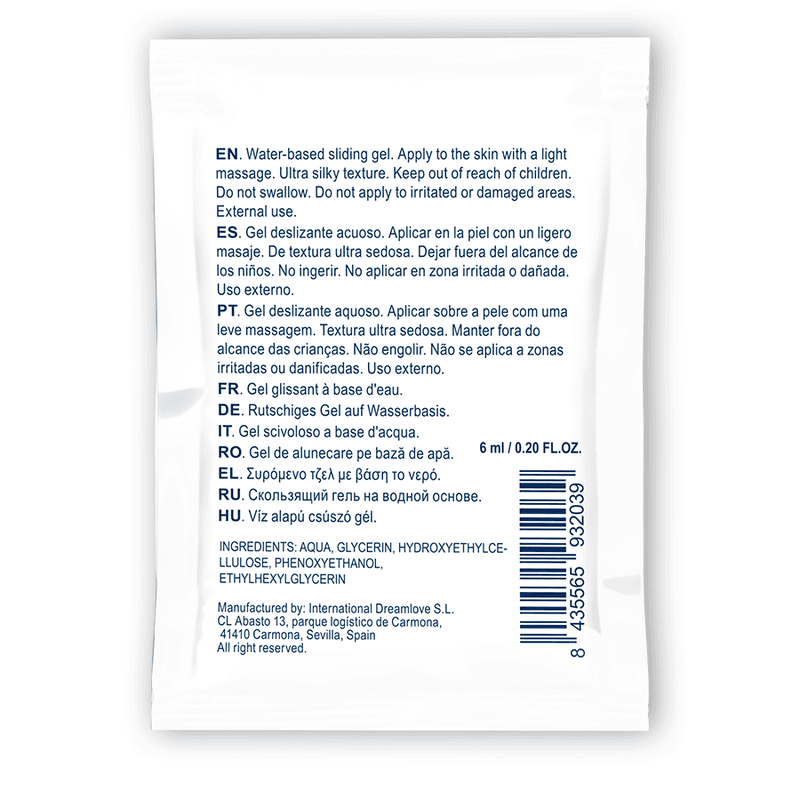 WATERFEEL - NEUTRAL WATER-BASED SLIDING GEL 6 ML thumb 3