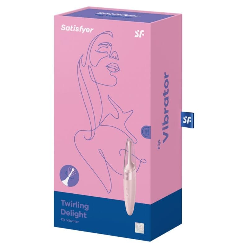 SATISFYER - TWIRLING DELIGHT CLIT TIP VIBRATOR PINK thumb 3