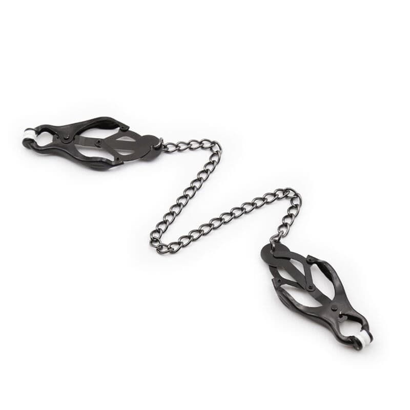 OHMAMA FETISH - JAPANESE NIPPLE Clamps WITH BLACK CHAIN thumb 2