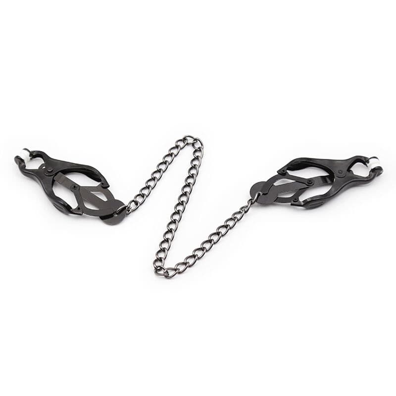 OHMAMA FETISH - JAPANESE NIPPLE Clamps WITH BLACK CHAIN thumb 5