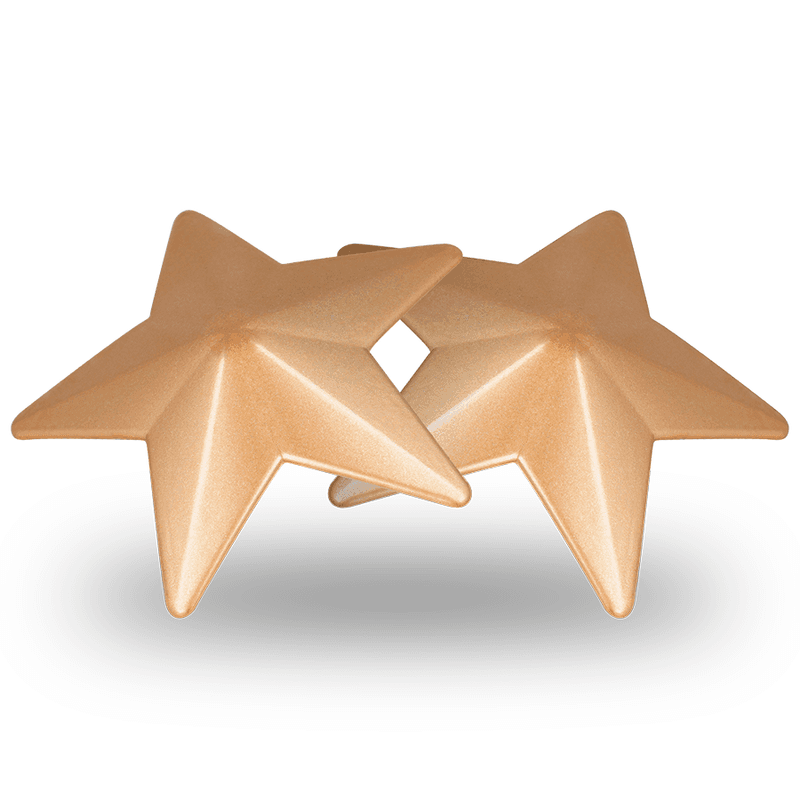 COQUETTE CHIC DESIRE - NIPPLE COVERS GOLDEN STARS thumb 4