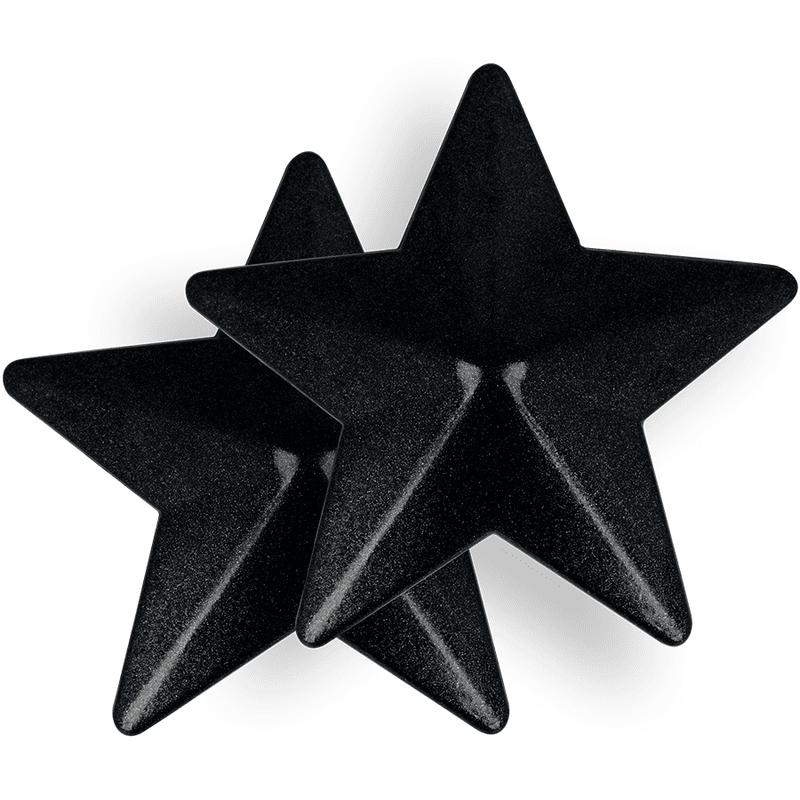 COQUETTE CHIC DESIRE - NIPPLE COVERS BLACK STARS thumb 3