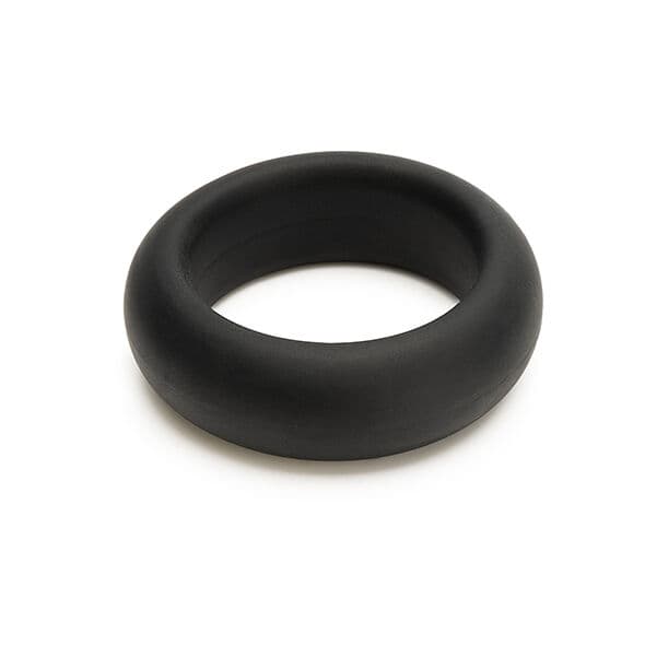 JE JOUE - MAXIMUM STRETCH SILICONE COCK RING - BLACK thumb 4
