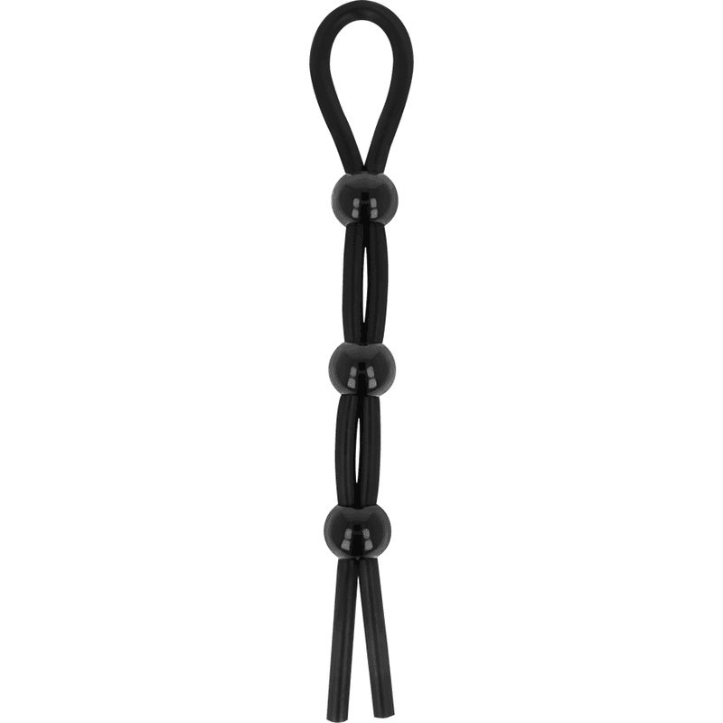OHMAMA FETISH - CORD-COCK AND TESTICLES RING thumb 2