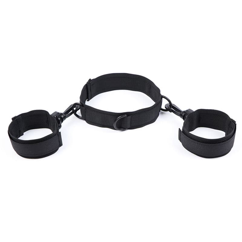 OHMAMA FETISH - NYLON HANDCUFFS AND COLLAR thumb 10