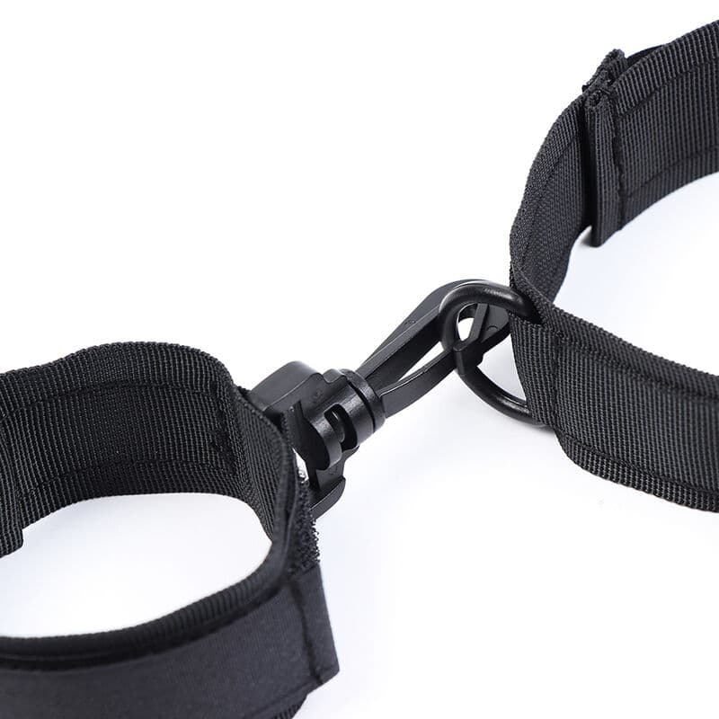 OHMAMA FETISH - NYLON HANDCUFFS AND COLLAR thumb 11