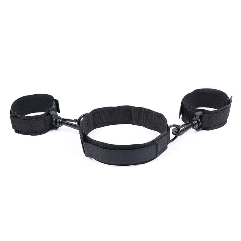 OHMAMA FETISH - NYLON HANDCUFFS AND COLLAR thumb 14