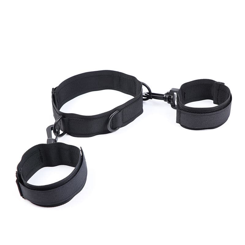 OHMAMA FETISH - NYLON HANDCUFFS AND COLLAR thumb 16