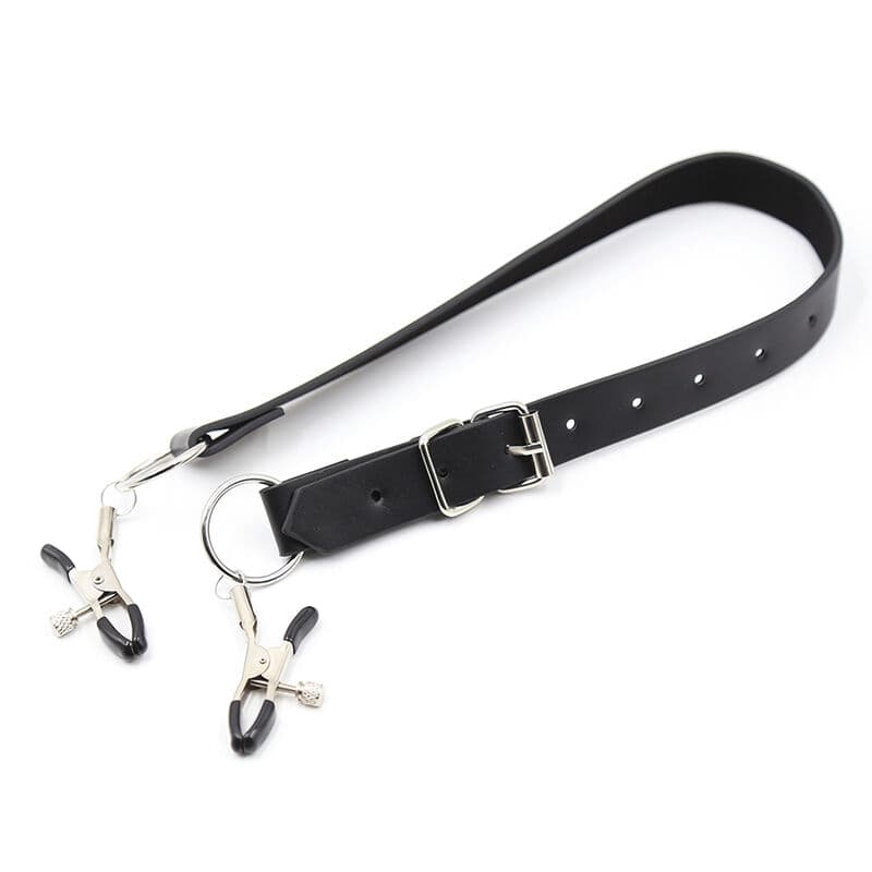 OHMAMA FETISH - CLITORIS CLAMPS WITH LEG STRAPS thumb 4