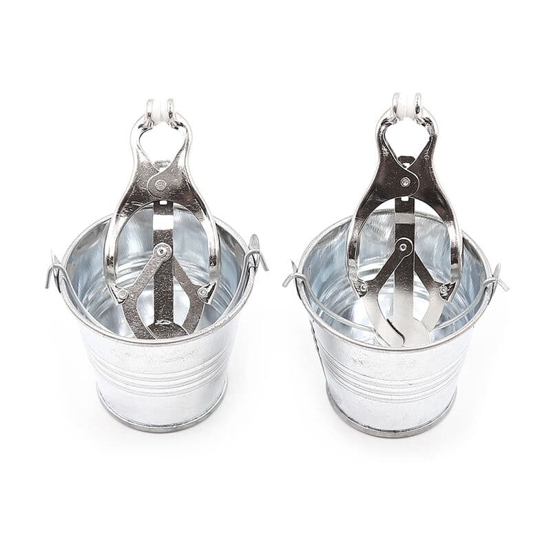 OHMAMA FETISH NIPPLE CLAMPS WITH BUCKETS thumb 3