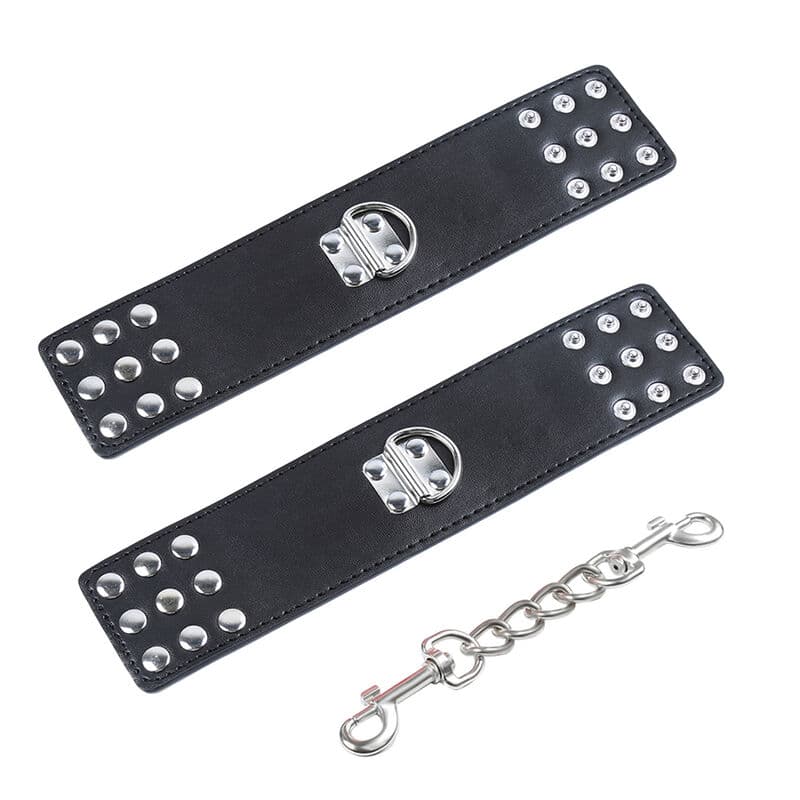 OHMAMA FETISH - WRIST RESTRAINTS SNAP FASTEN METAL thumb 3