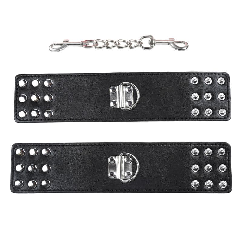 OHMAMA FETISH - WRIST RESTRAINTS SNAP FASTEN METAL thumb 5