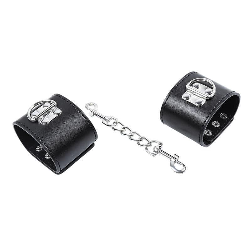 OHMAMA FETISH - WRIST RESTRAINTS SNAP FASTEN METAL thumb 6