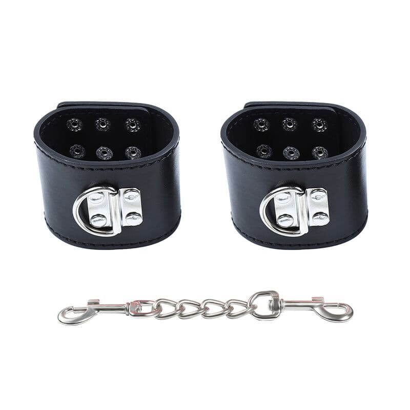 OHMAMA FETISH - WRIST RESTRAINTS SNAP FASTEN METAL thumb 8