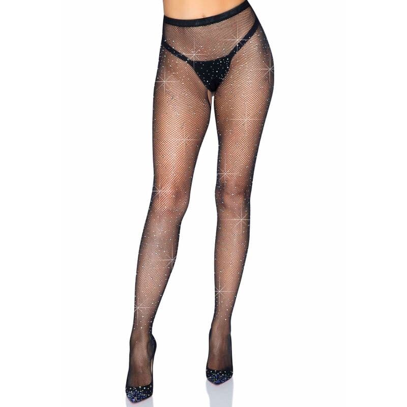 LEG AVENUE - FISHNET CROTHLESS TIGHTS thumb 2