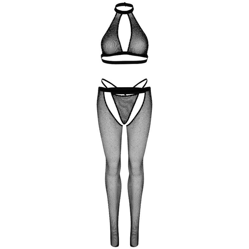 LEG AVENUE - FISHNET TOP, G-STRING AND TIGHTS thumb 5