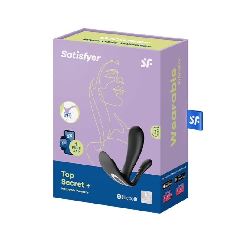 SATISFYER - TOP SECRET + VIBRATOR BLACK thumb 3