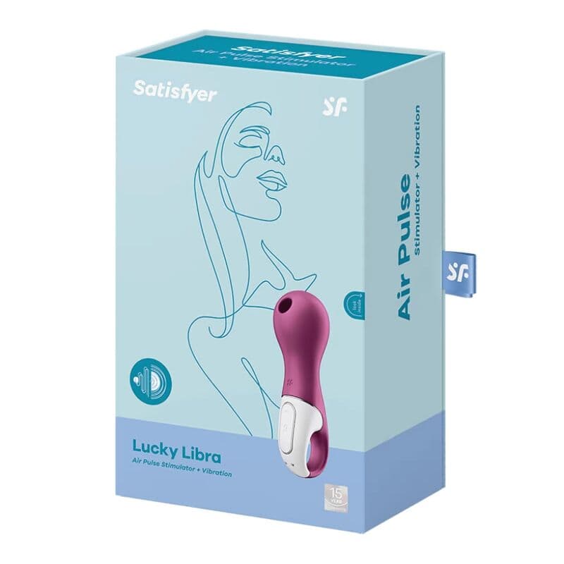 SATISFYER - LUCKY LIBRA STIMULATOR & VIBRATOR thumb 5