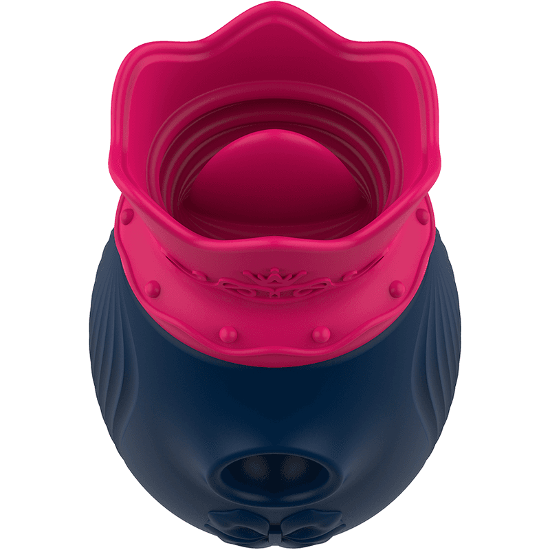 INTENSE - CLITORIS STIMULATOR 10 SUCTION AND LICKING MODES - BLUE thumb 3