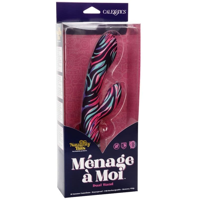 CALEXOTICS - MENAGE A MOI DUAL WAND VIBRATOR thumb 9