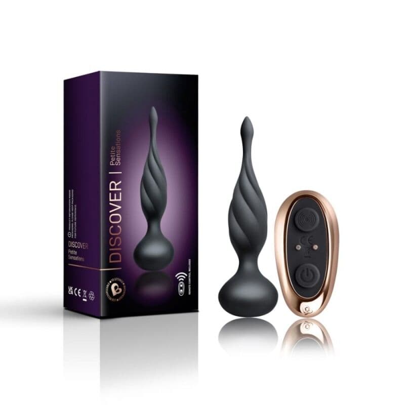 ROCKS-OFF - DISCOVER ANAL STIMULATOR - BLACK thumb 2