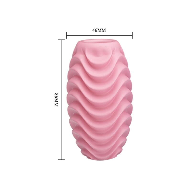 PRETTY LOVE - PINK DOUBLE SIDED MASTURBATOR EGG thumb 4