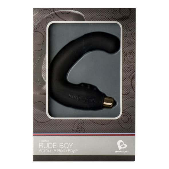 ROCKS-OFF - RUDE-BOY MALE G-SPOT MASSAGER 7 V BLACK thumb 2