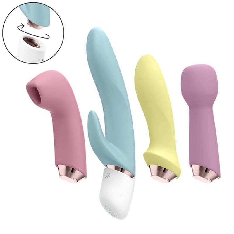 SATISFYER - MARVELOUS FOUR VIBRATOR & AIR PULSE SET thumb 3