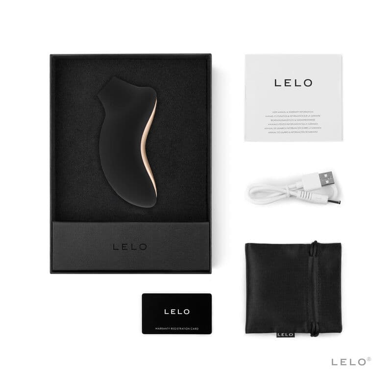 LELO - CLITORIS STIMULATOR SONA 2 BLACK thumb 4