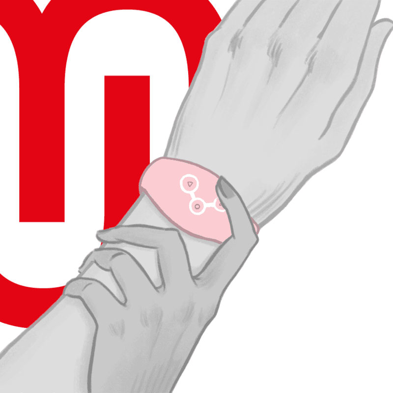 WATCHME - WIRELESS TECHNOLOGY WATCH SOFT PINK thumb 8