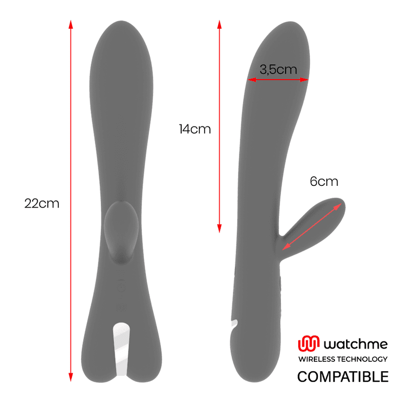BRILLY GLAM - ERIK VIBRATOR + WATCHME REMOTE CONTROL thumb 4