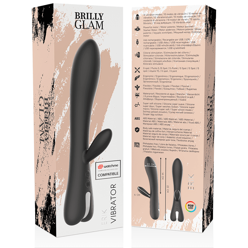 BRILLY GLAM - ERIK VIBRATOR + WATCHME REMOTE CONTROL thumb 11