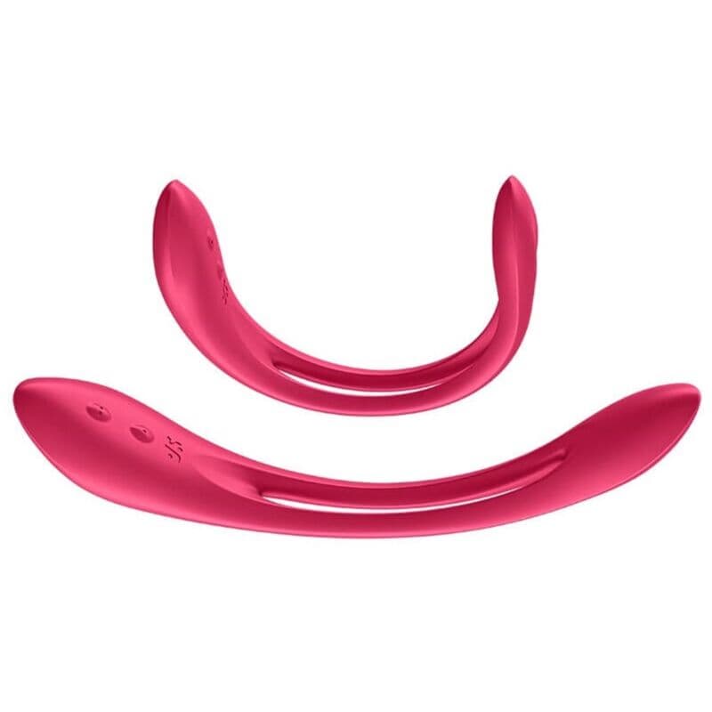 SATISFYER - ELASTIC JOY MULTI VIBRATOR RED thumb 3