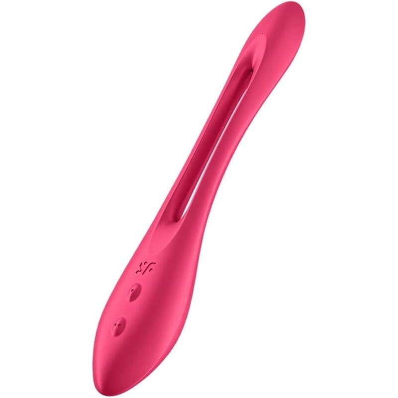 SATISFYER - ELASTIC JOY MULTI VIBRATOR RED thumb 1