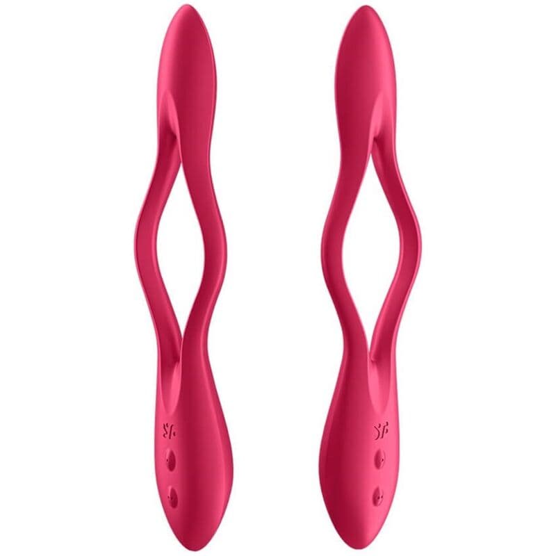 SATISFYER - ELASTIC JOY MULTI VIBRATOR RED thumb 2