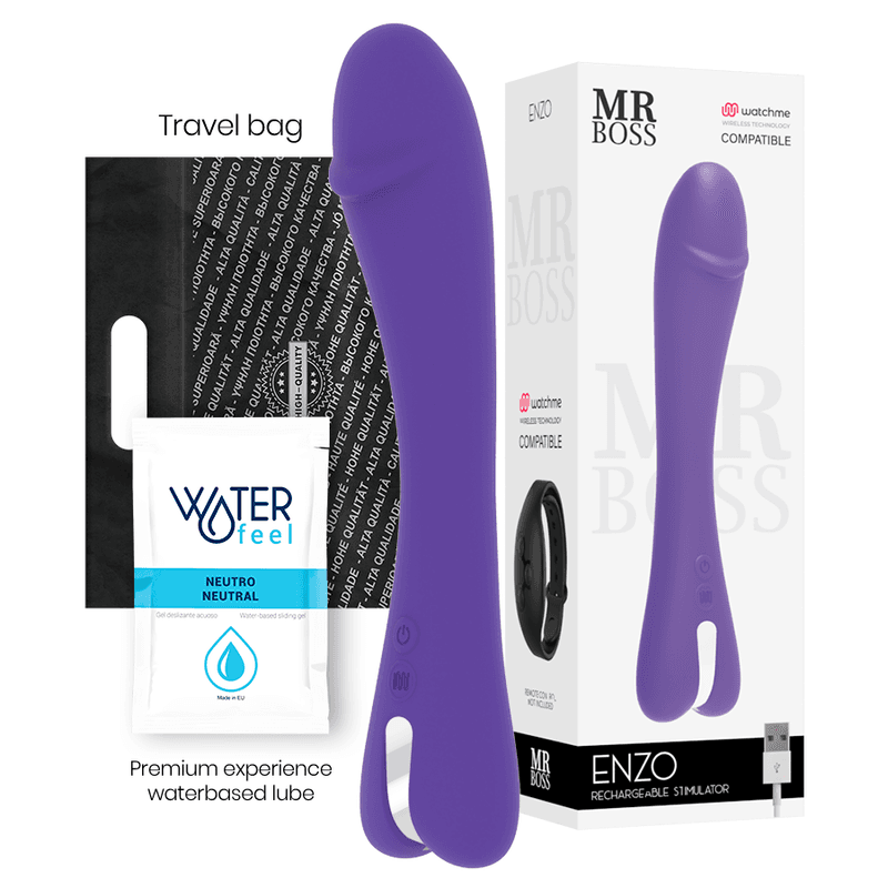 MR BOSS - ENZO VIBRATOR + WATCHME REMOTE CONTROL thumb 2