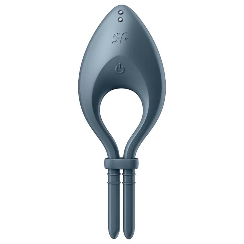 SATISFYER - BULLSEYE RING VIBRATOR APP GREY thumb 2
