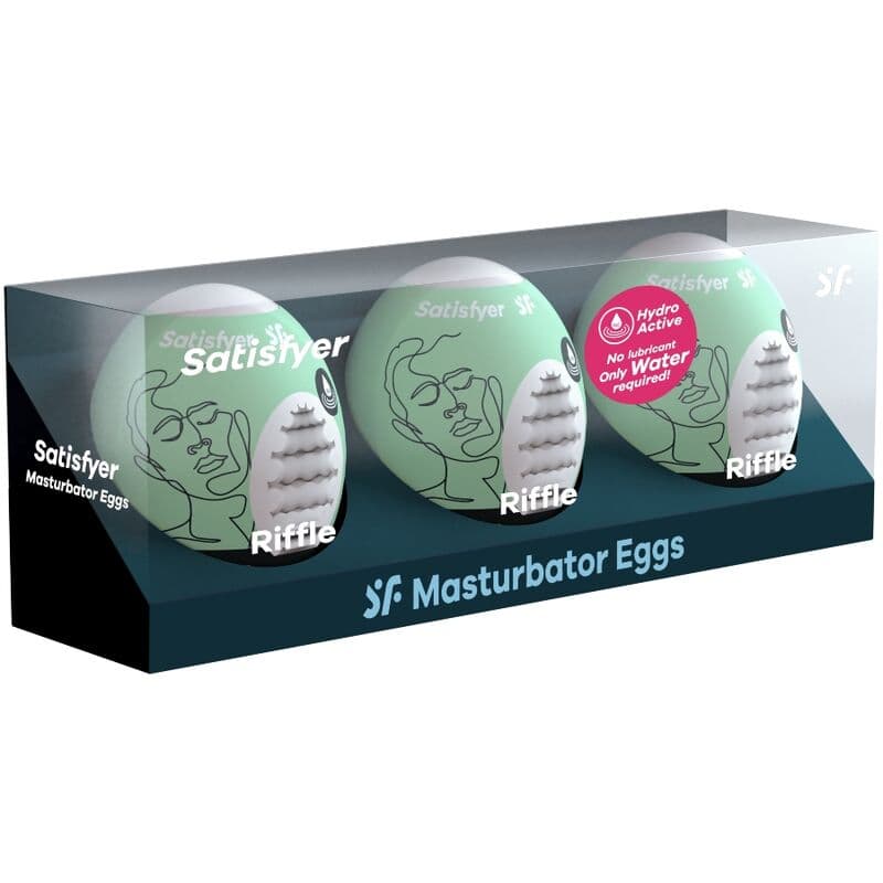 SATISFYER - 3 MASTURBATOR EGGS RIFFLE thumb 2