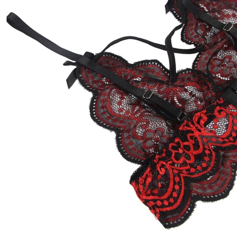 SUBBLIME - SET TWO PIECES SET LACE TOP AND PANTIES L/XL thumb 6