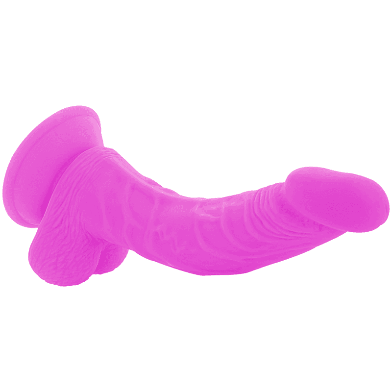 DIVERSIA - FLEXIBLE VIBRATING DILDO PURPLE 21.5 CM -O- 4.5 CM thumb 4