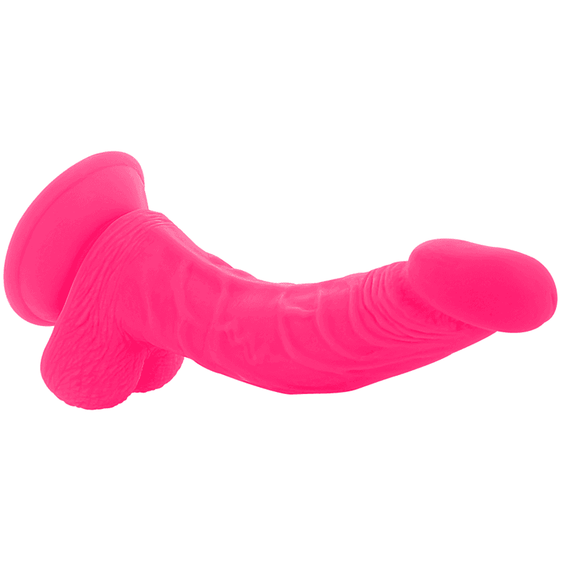 DIVERSIA - FLEXIBLE VIBRATING DILDO PINK 21.5 CM -O- 4.5 CM thumb 7