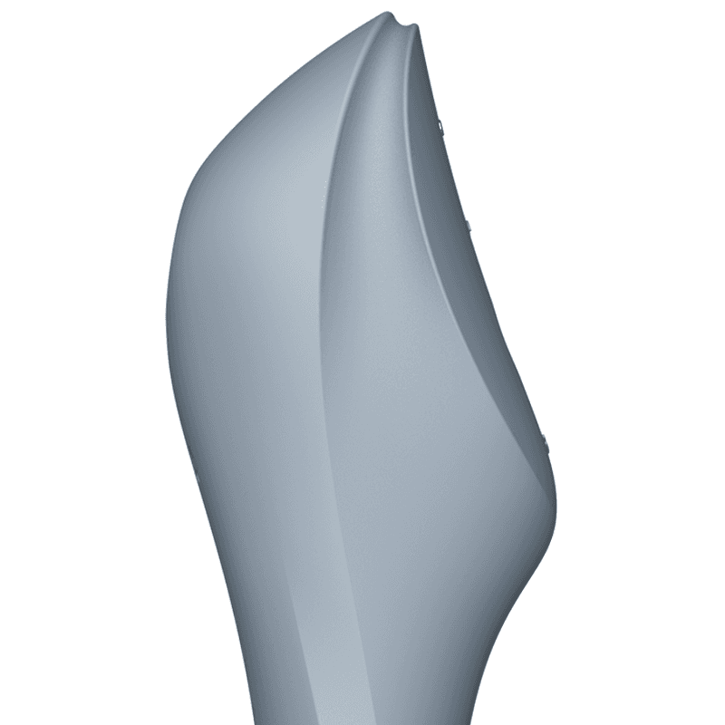 SATISFYER - CURVY TRINITY 3 AIR PULSE VIBRATOR GREY thumb 2