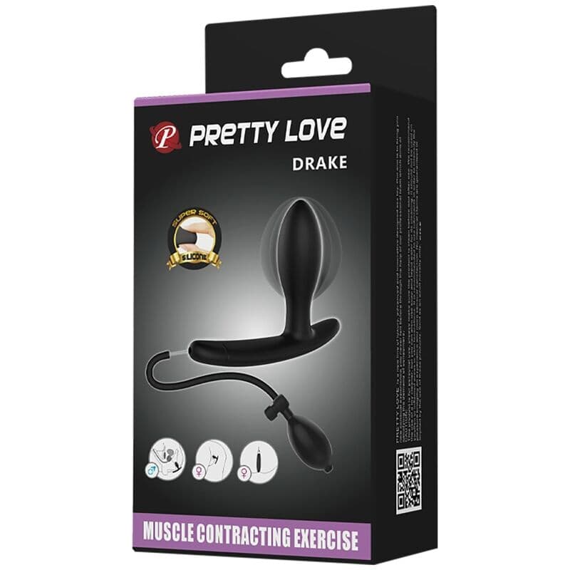 PRETTY LOVE - DRAKE INFLATABLE ANAL PLUG thumb 4