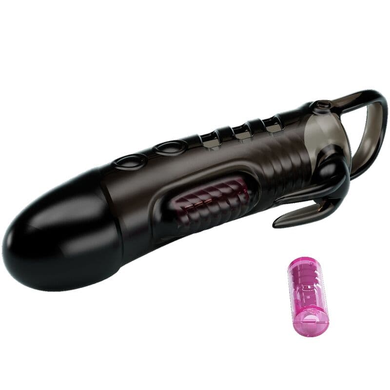 PRETTY LOVE - SLOANE RABBIT PENIS SHEATH BLACK thumb 3