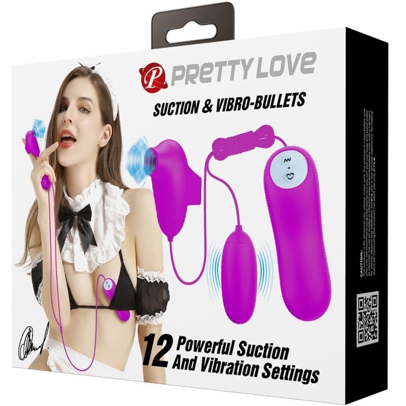 PRETTY LOVE - VIBRATING BULLET AND SUCTION CUP thumb 6