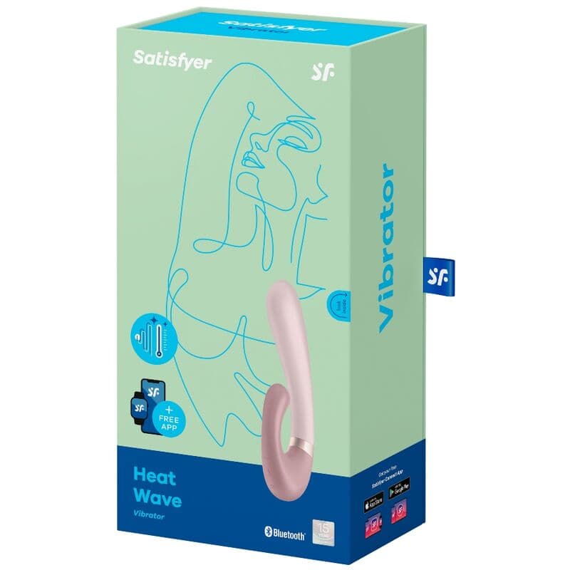 SATISFYER - HEAT WAVE VIBRATOR APP PINK thumb 4