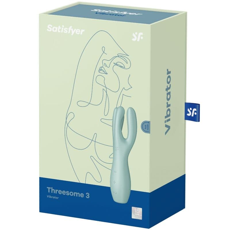 SATISFYER - THREESOME 3 VIBRATOR MINT thumb 4